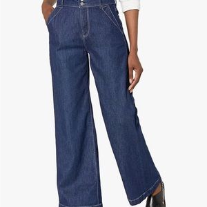 PAIGE Harper high rise wide leg trouser jeans